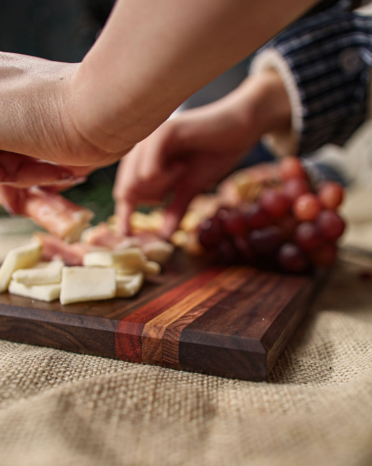 Charcuteries Board with Cheese and Fruit