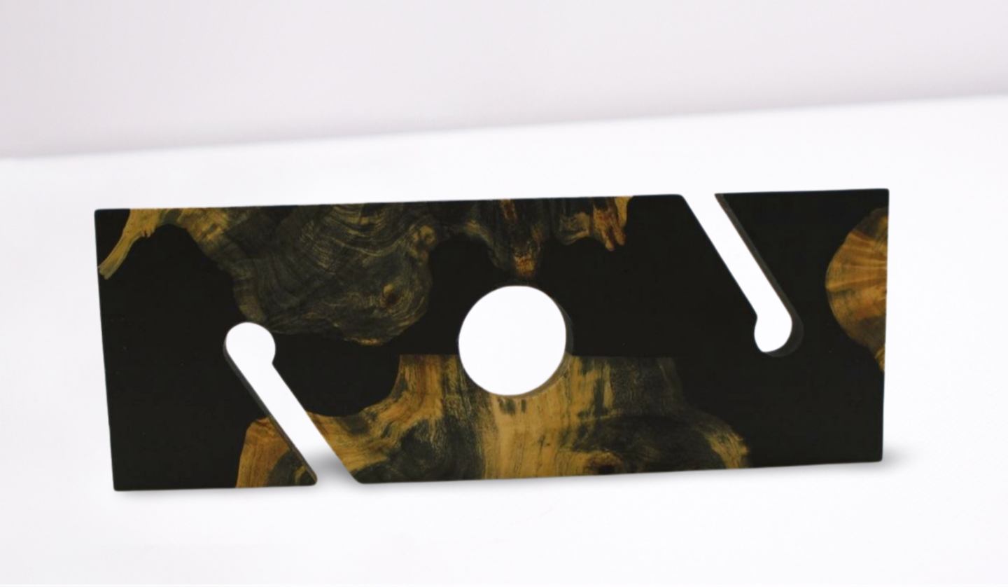 Buckeye Burl Wine Caddies