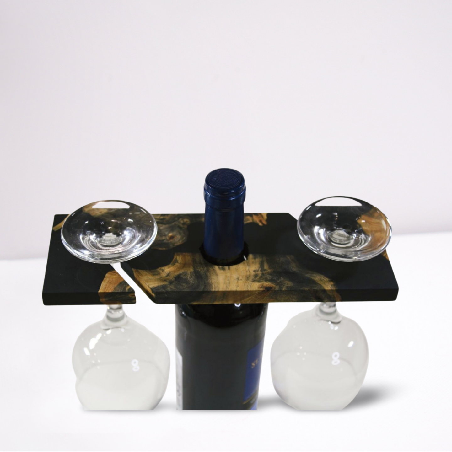 Buckeye Burl Wine Caddies